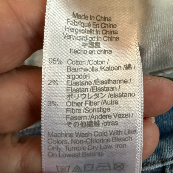 Madewell Women’s 10” High-Rise Skinny Jean, medium wash, size 32 - Picture 5 of 10